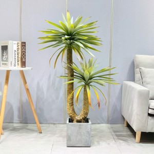 Alberi artificiali di fabbrica di fiori all\'ingrosso piante artificiali Dracaenafragrans Ironwood brasiliano per arredamento per matrimoni