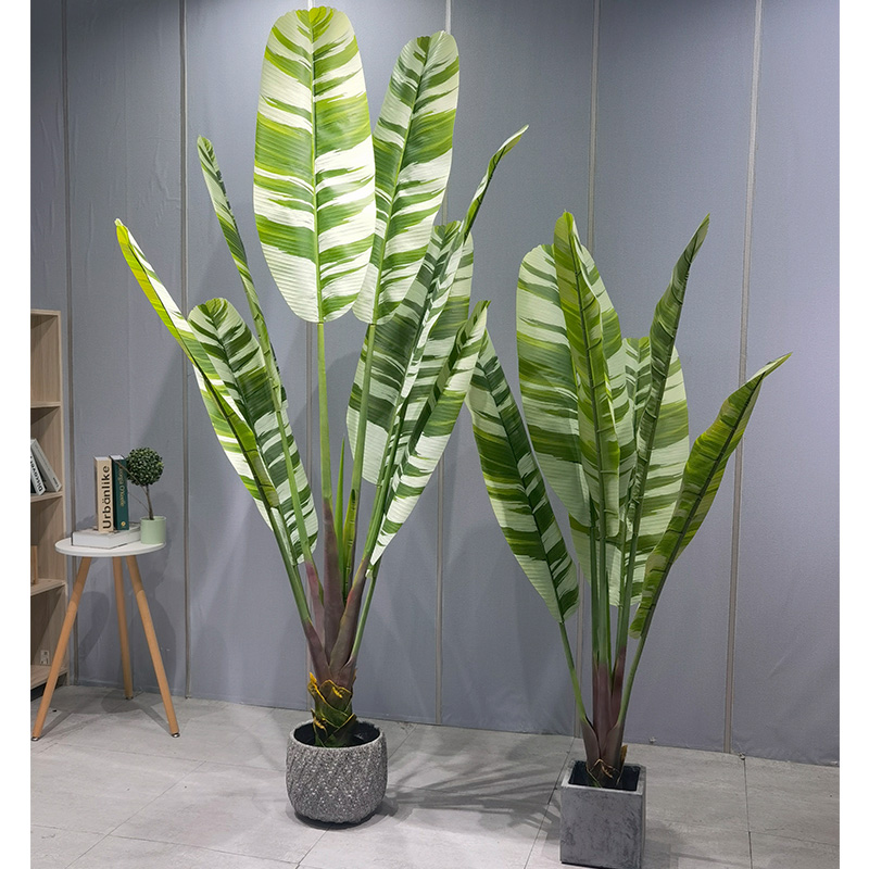 [Beauty of Banana Palms] Palma di banana di plastica artificiale - Crafting unnuovo regno di vegetazione per la tua casa!